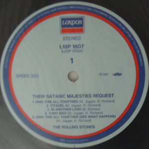 The Rolling Stones : Their Satanic Majesties Request (LP, Album, RE, Gat)