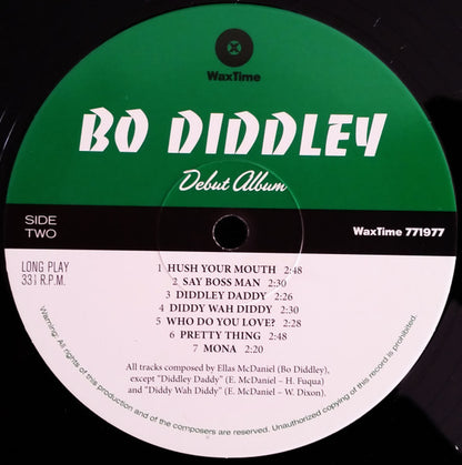 Bo Diddley : Bo Diddley (LP, Album, Comp, Mono, Ltd, RE, 180)
