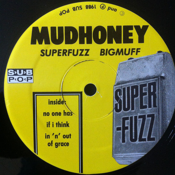 Mudhoney : Superfuzz Bigmuff (12", EP, RE)