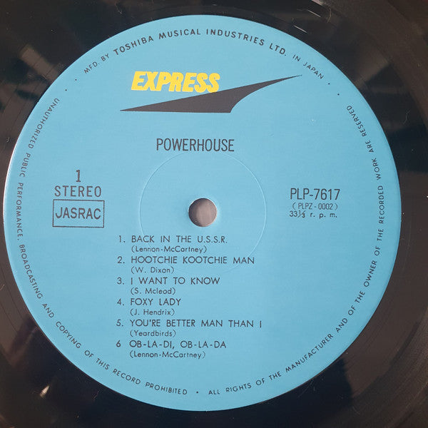 Powerhouse (4) : Powerhouse (LP, Album, RE)