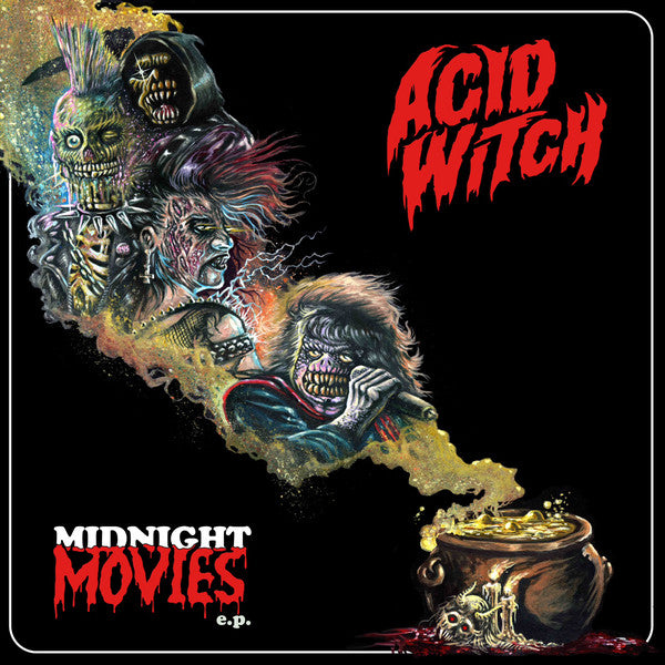 Acid Witch : Midnight Movies (12", EP, Red)