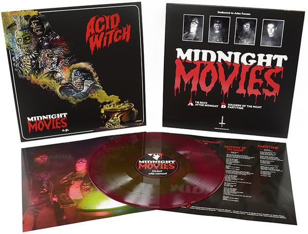 Acid Witch : Midnight Movies (12", EP, Red)