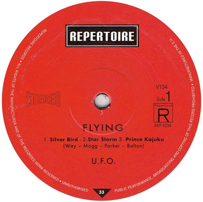 UFO (5) : UFO 2 - Flying - One Hour Space Rock (LP, Album, RE, RM, 180)
