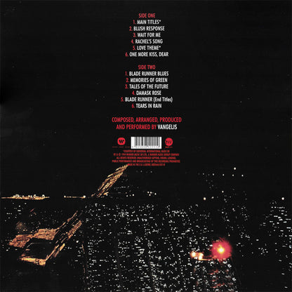 Vangelis : Blade Runner (LP, Album, RE, Gat)