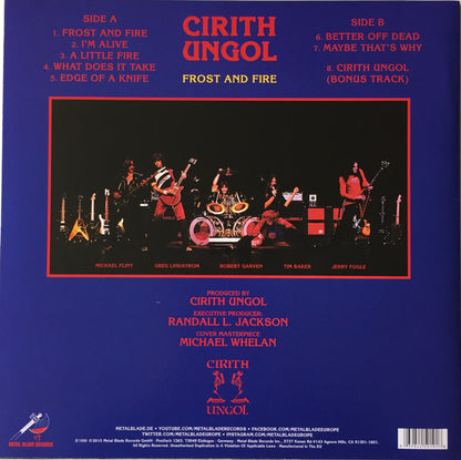 Cirith Ungol : Frost And Fire (LP, Album, Ltd, RE, RM, 180)