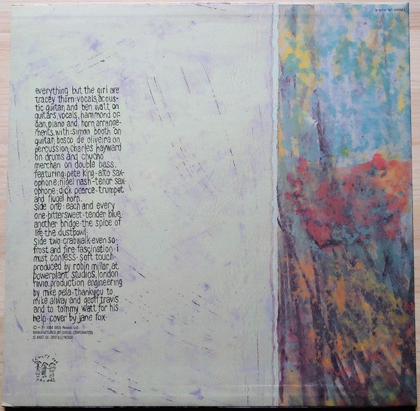 Everything But The Girl : Eden (LP, Album)