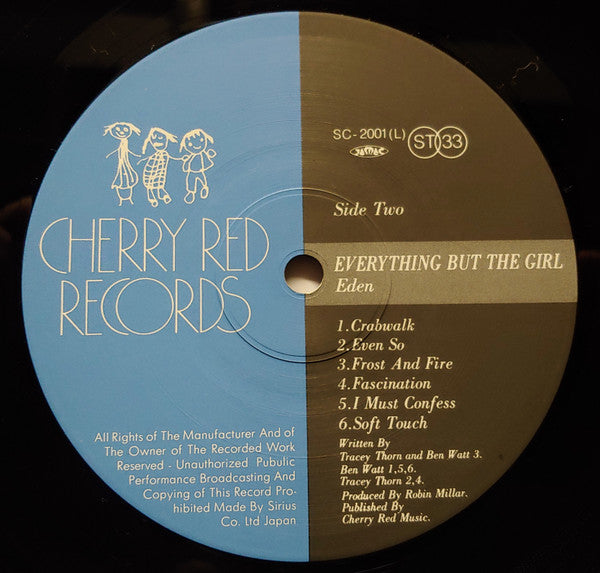 Everything But The Girl : Eden (LP, Album)