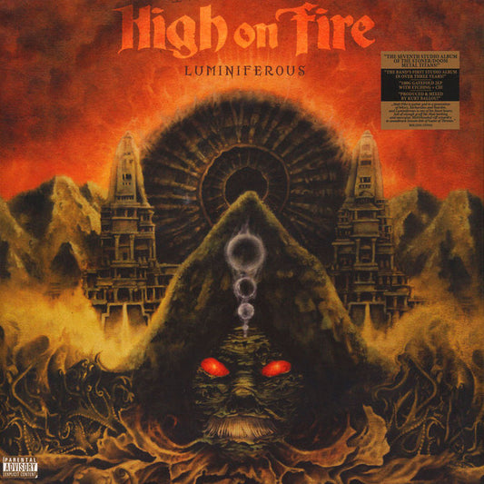 High On Fire : Luminiferous (LP + LP, S/Sided, Etch + Album + CD, Album)