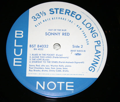 Sonny Red : Out Of The Blue (LP, Album, Ltd, RE)