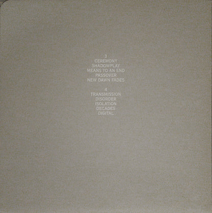 Joy Division : Still (2xLP, Album, RE, RM, 180)