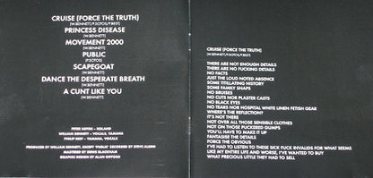Whitehouse : Cruise (CD, Album)