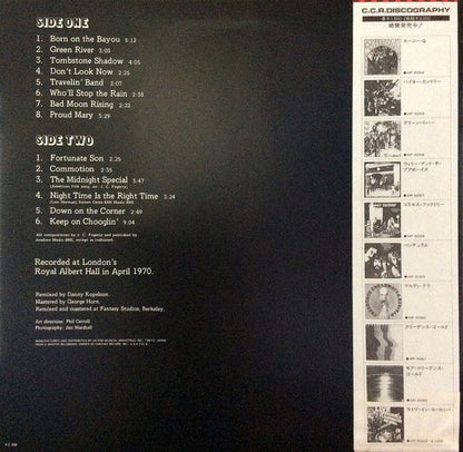 Creedence Clearwater Revival : The Royal Albert Hall Concert (LP, Album)