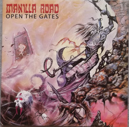 Manilla Road : Open The Gates (LP, Album, Ltd, RE, RM)