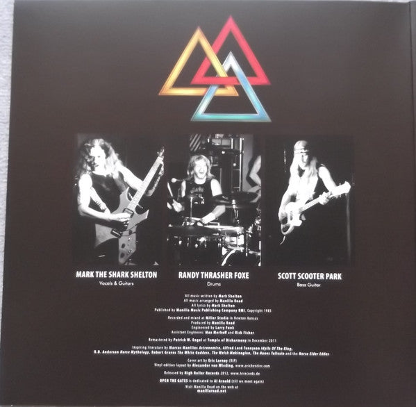 Manilla Road : Open The Gates (LP, Album, Ltd, RE, RM)