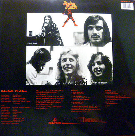 Babe Ruth : First Base (LP, Album, RE, 180)