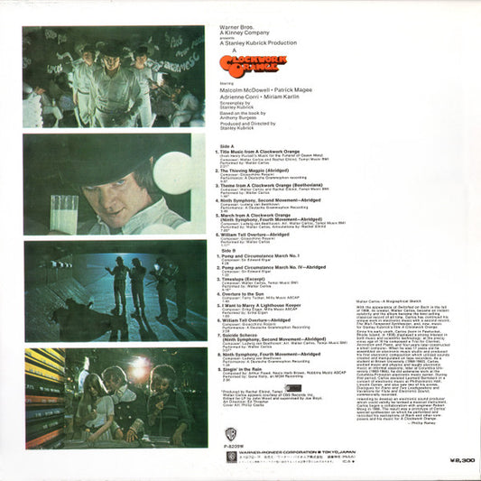 Various : Stanley Kubrick's Clockwork Orange  (LP, Album, RE, Gre)