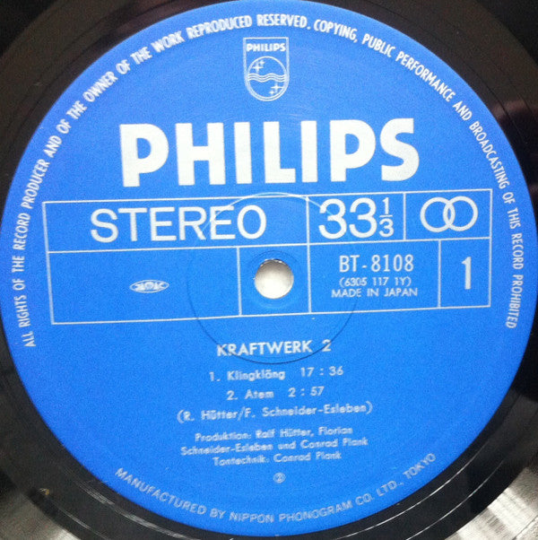 Kraftwerk : Kraftwerk 2 (LP, Album, RE)
