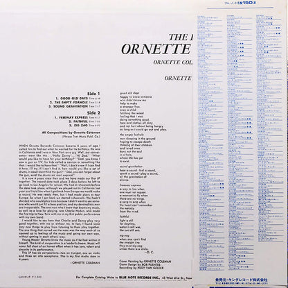 Ornette Coleman : The Empty Foxhole (LP, Album, RE)
