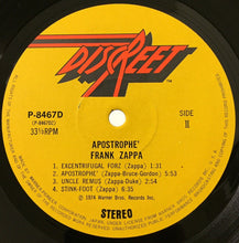 Load image into Gallery viewer, Frank Zappa : Apostrophe (&#39;) (LP, Album)
