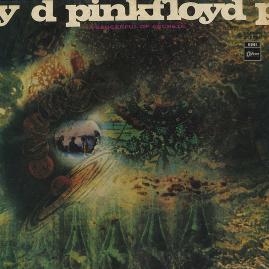 Pink Floyd : A Saucerful Of Secrets (LP, Album, RE)