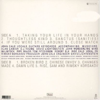 John Cale : Music For A New Society (LP, Album, RE, RM, Rem)
