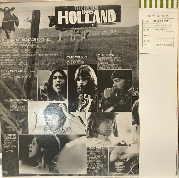 The Beach Boys : Holland  (LP, Album + 7", EP)