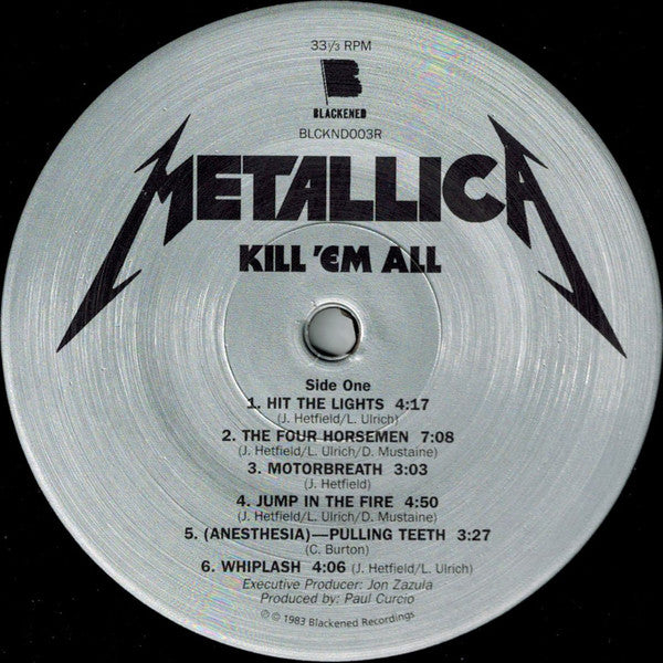 Buy Metallica : Kill 'Em All (LP, Album, RE, RM) Online for a