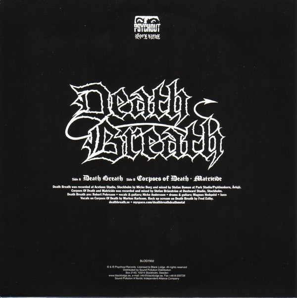Death Breath : Death Breath (7", Ltd)