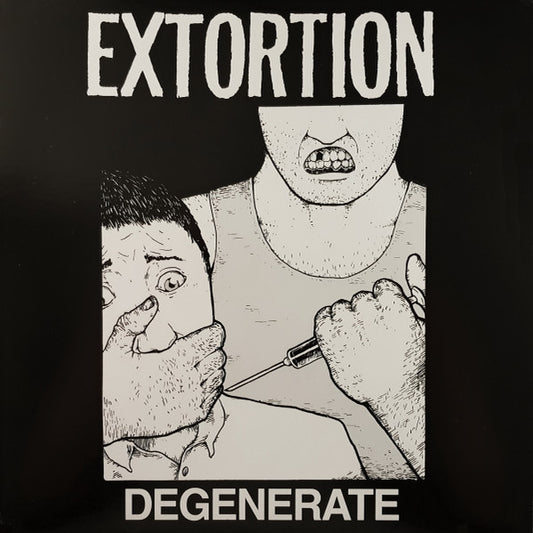 Extortion (2) : Degenerate (12", Album, RP, Cle)