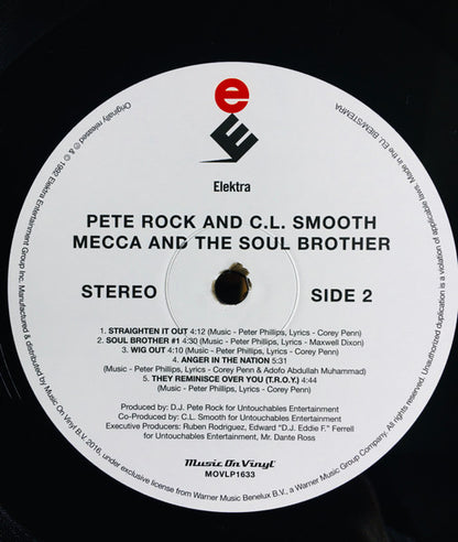 Pete Rock & C.L. Smooth : Mecca And The Soul Brother (2xLP, Album, RE, 180)