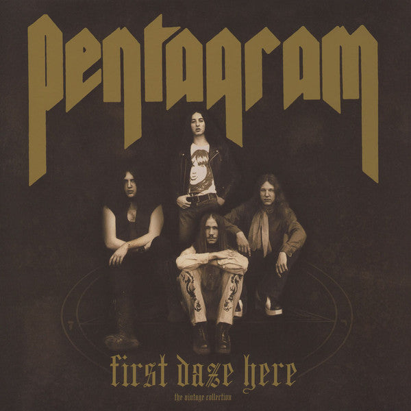 Pentagram : First Daze Here (The Vintage Collection) (LP, Comp, Ltd, RE, Whi)