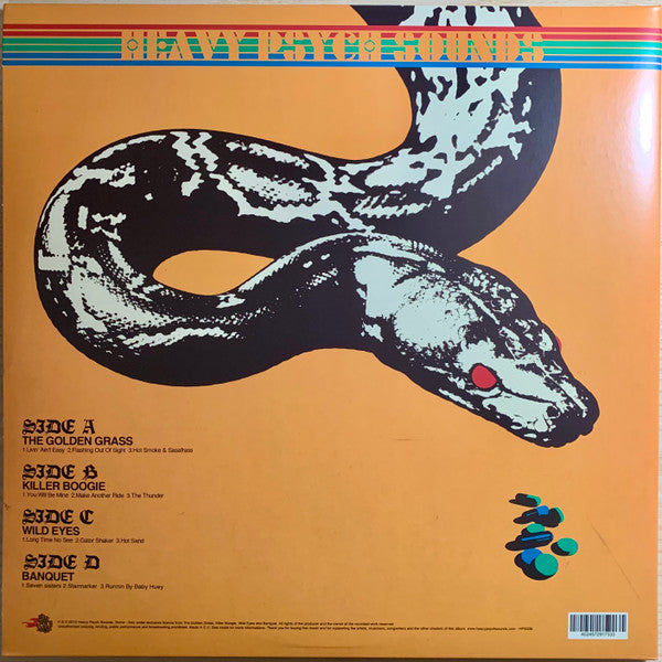 The Golden Grass, Banquet (3), Wild Eyes (4), Killer Boogie : 4-Way Split Vol. 2 (2xLP, Album, Ltd, Gre)