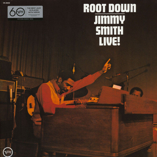 Jimmy Smith : Root Down - Jimmy Smith Live! (LP, Album, RE, 180)