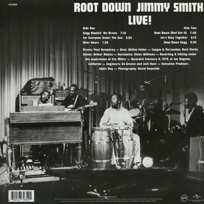 Jimmy Smith : Root Down - Jimmy Smith Live! (LP, Album, RE, 180)