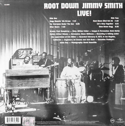 Jimmy Smith : Root Down - Jimmy Smith Live! (LP, Album, RE, 180)
