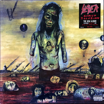 Slayer : Christ Illusion (LP, Album, Red)