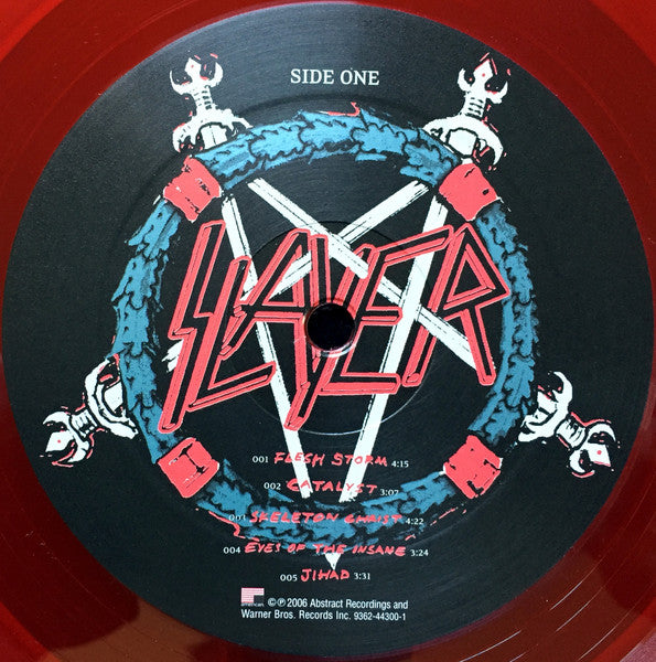 Slayer : Christ Illusion (LP, Album, Red)