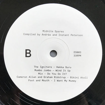 Various : Midnite Spares (LP, Comp)