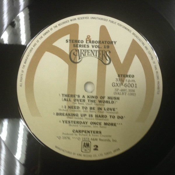 Carpenters : Stereo Laboratory Vol.19 (LP, Comp)