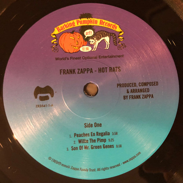 Frank Zappa : Hot Rats (LP, Album, RE, RM, Gat)