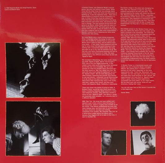 Depeche Mode : A Broken Frame (LP, Album, RE, RM, Gat)