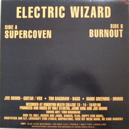 Electric Wizard (2) : Supercoven (12", Ltd)