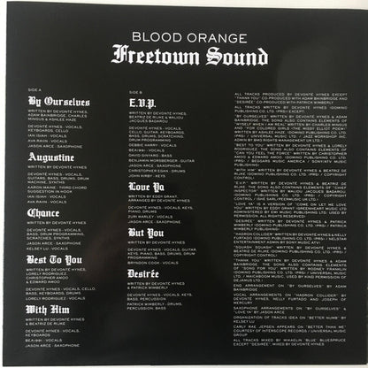 Blood Orange (2) : Freetown Sound (2xLP, Album)