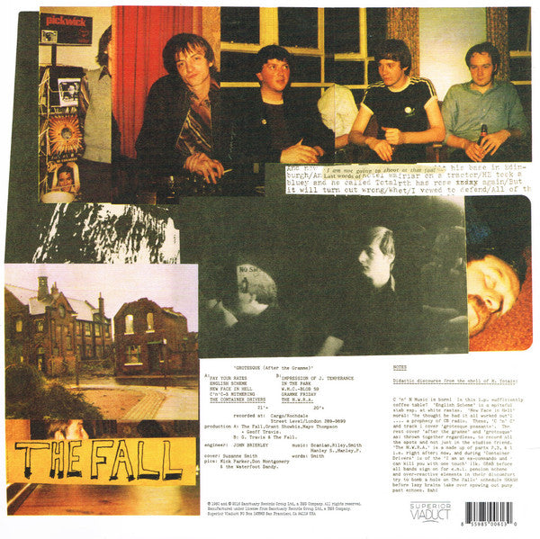 The Fall : Grotesque (After The Gramme) (LP, Album, RE)
