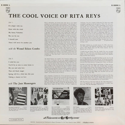 Rita Reys With The Jazz Messengers* And The Wessel Ilcken Combo : The Cool Voice Of Rita Reys (LP, Album, Mono, RE)