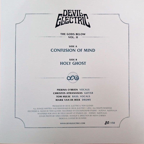 Devil Electric : The Gods Below Vol. II (7", Single, Ltd, Num, Whi)