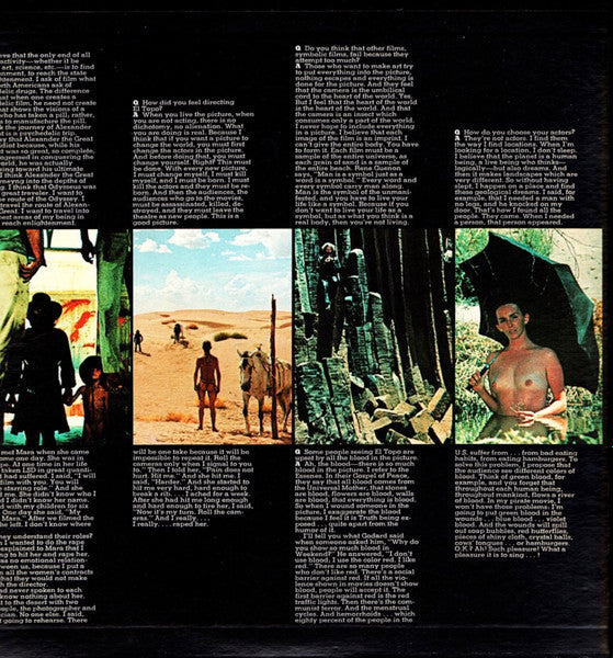 Alexandro Jodorowsky* : El Topo (Original Motion Picture Score) (LP, Win)