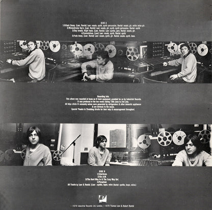 Thomas Leer & Robert Rental : The Bridge (LP, Album, Rec)
