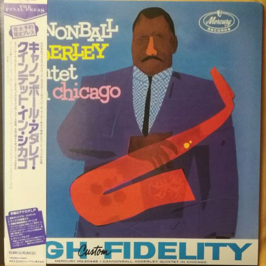 Cannonball Adderley Quintet* : In Chicago (LP, Album, RE)