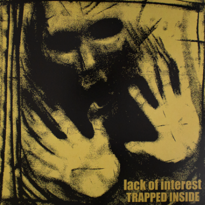 Lack Of Interest - Trapped Inside (12", Album, Ltd, RE, RP, Cle)